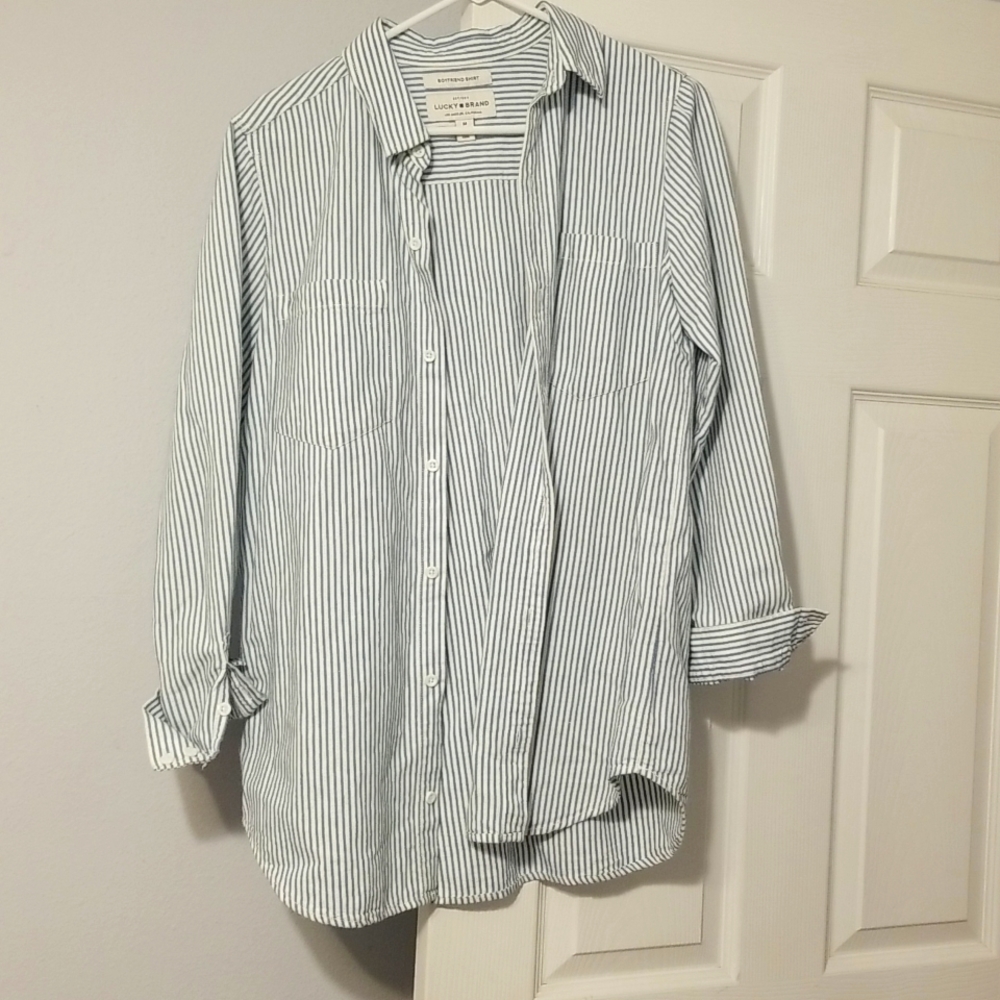 Lucky brand boyfriend shirt